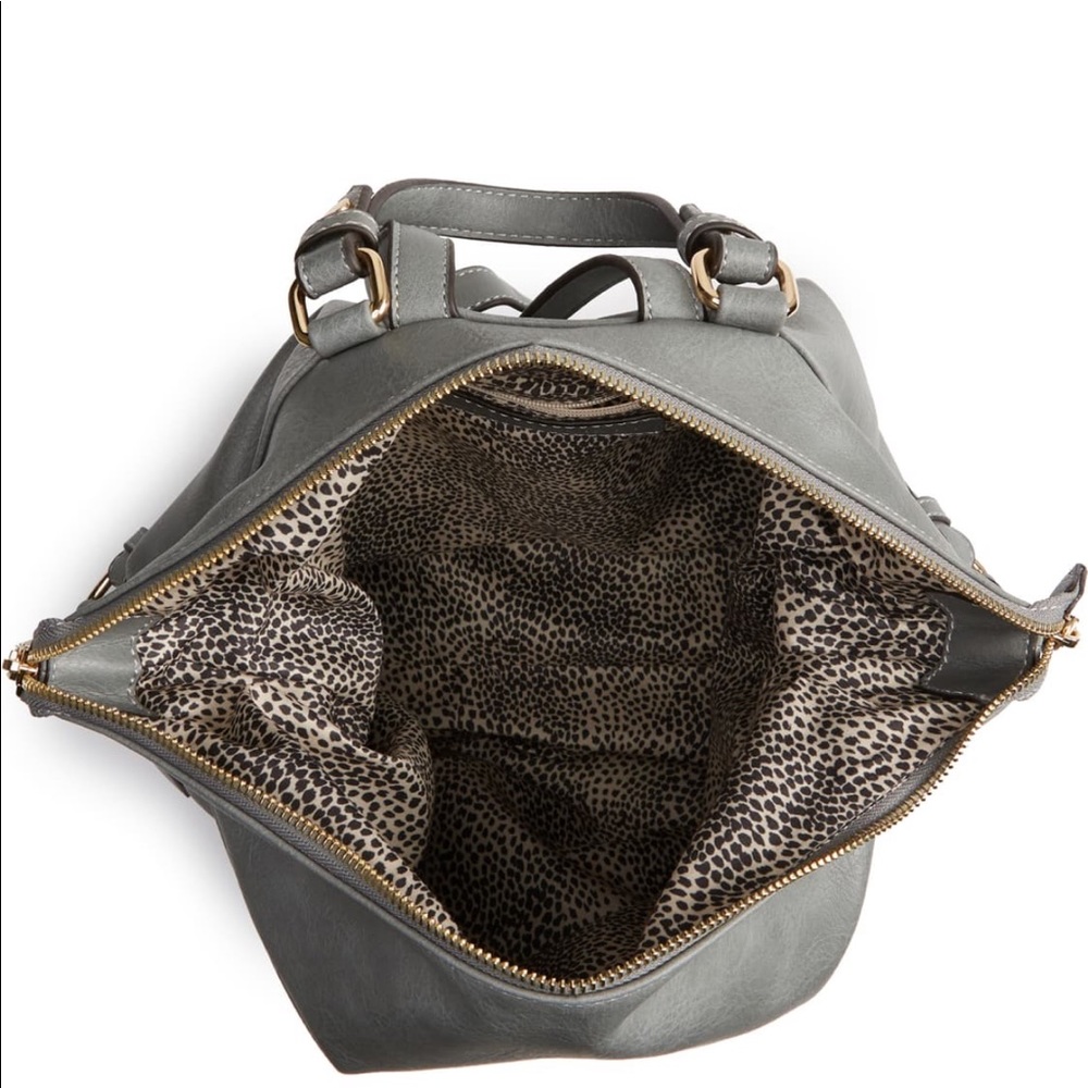 Sole Society Faux Leather Backpack